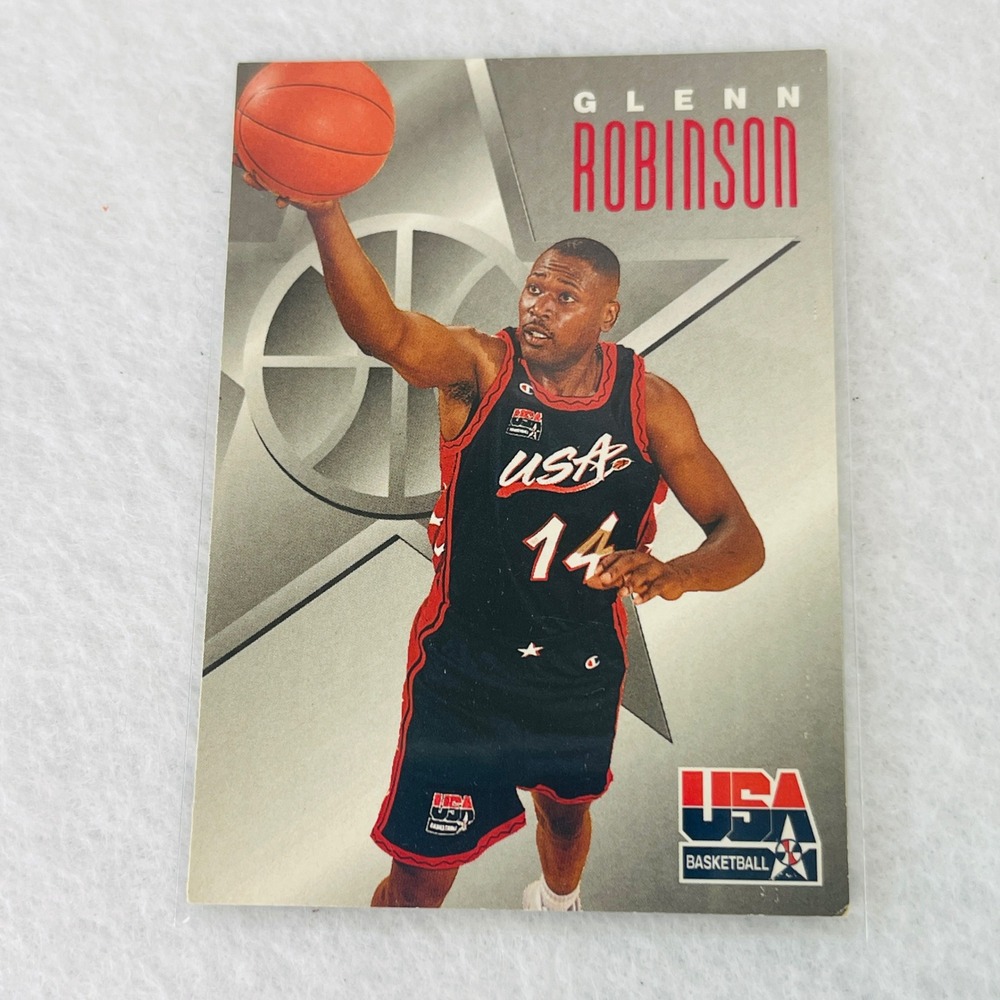 1996 SkyBox USA Basketball Glenn Robinson Card 11 Texaco Fleer Big Dog NBA